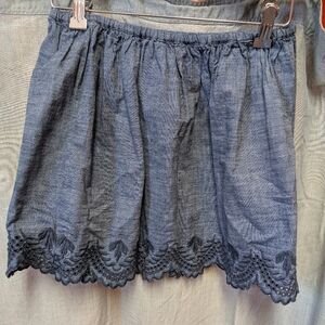 GAP Kids Denim looking Fabric Skirt